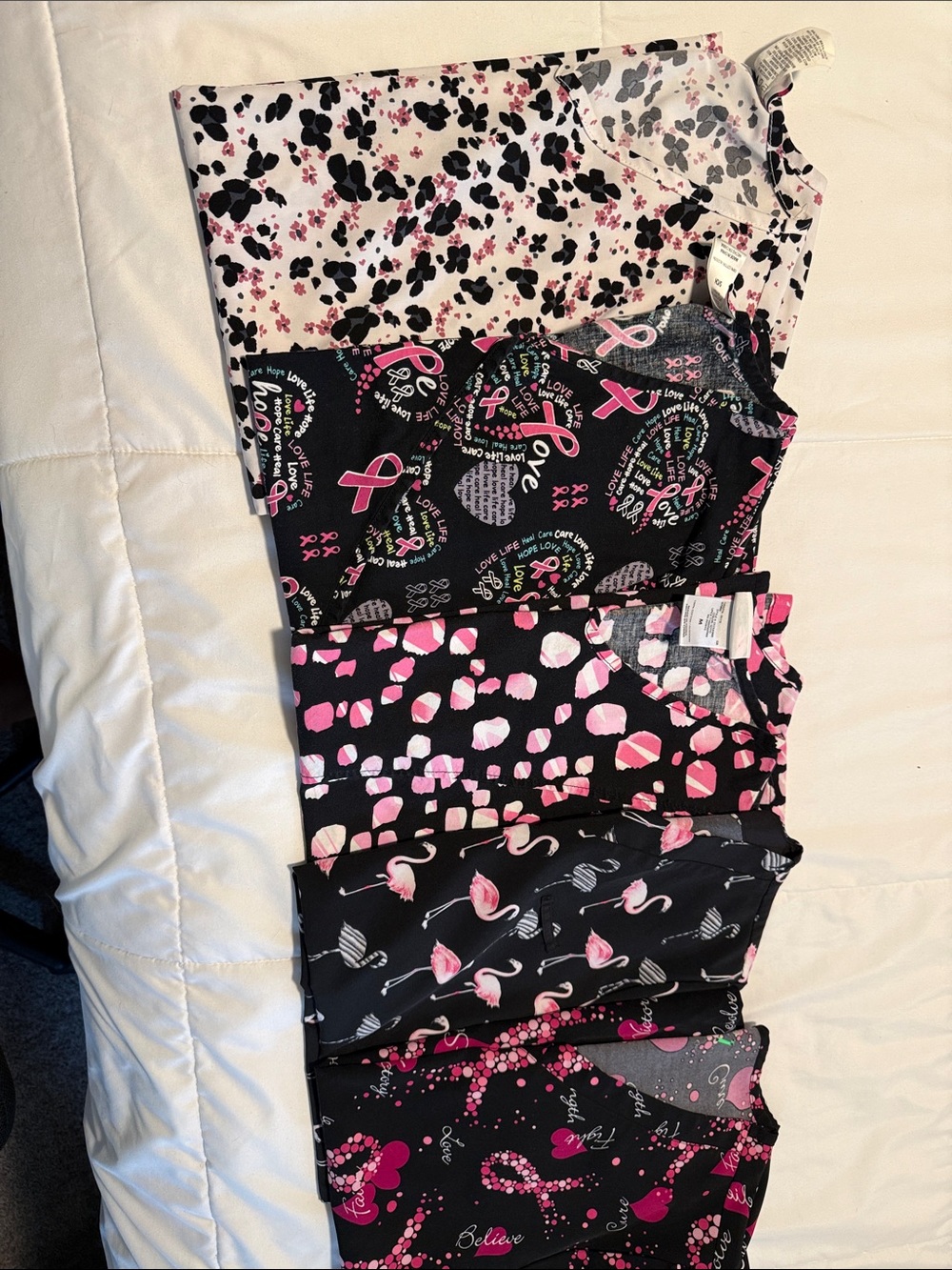 Scrub Top Bundle- 16 Tops - Picture 2 of 4
